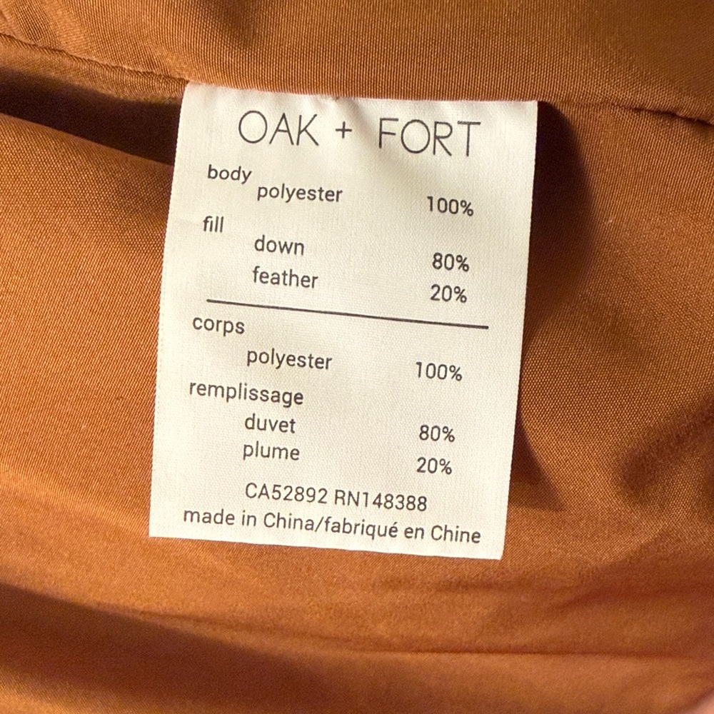 OAK + FORT Rust Puffer Jacket - Picture 8 of 11